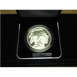 2001 AMERICAN BUFFALO PROOF SILVER DOLLAR