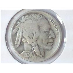 1924-D BUFFALO NICKEL (FINE)