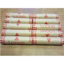 10 ROLLS OF 2009 LINCOLN RAIL SPLITTER CENTS UNC