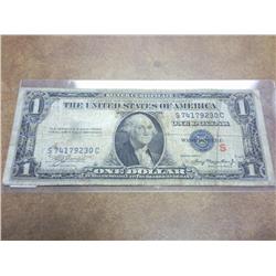 1935-A EXPERIMENTAL $1 SILVER CERTIFICATE "S"