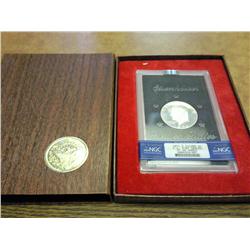 1971-S IKE SILVER DOLLAR NGC PF68 CAMEO