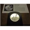 Image 1 : 2 OZ STERLING SILVER REMBRANDT ROUND PROOF