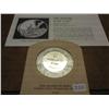 Image 2 : 2 OZ STERLING SILVER REMBRANDT ROUND PROOF