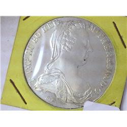 1780 AUSTRIA MARIA THERESIA THALER PROOF (SILVER)