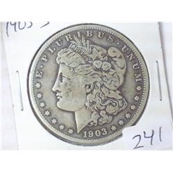 1903-S MORGAN SILVER DOLLAR (BETTER DATE)