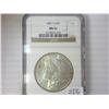Image 1 : 1881-O MORGAN SILVER DOLLAR NGC MS61