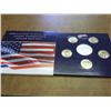 Image 2 : 2008 US MINT ANNUAL UNC COIN SET 1 ASE & 5-$1COINS
