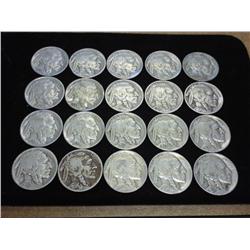 20-1930'S BUFFALO NICKELS