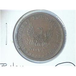 1837 HARD TIMES TOKEN RULAU 47-A  (AU)