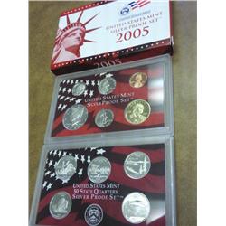 2005 US SILVER PROOF SET (WITH BOX)
