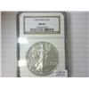Image 1 : 1989 AMERICAN SILVER EAGLE NGC MS69