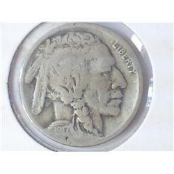 1917-D BUFFALO NICKEL (FINE)