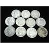 Image 1 : 11 ASSORTED 60'S SILVER ROOSEVELT DIMES