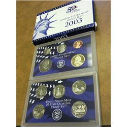 2003 US PROOF SET (WITH BOX)
