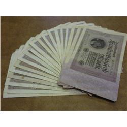 20-1923 GERMAN 100,000 MARK INFLATION NOTES