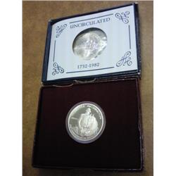 1982-D/S WASHINGTON HALF DOLLARS PF & UNC