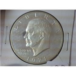 1971-S IKE SILVER DOLLAR PROOF
