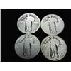 Image 1 : 1925,25,26 & 27 STANDING LIBERTY QUARTERS