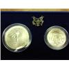 Image 2 : 1986 US LIBERTY 2 COIN SET UNC