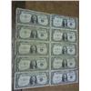 Image 1 : 10-$1 SILVER CERTIFICATES 5-1935 & 5-1957