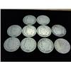 Image 1 : 10 ASSORTED LIBERTY "V" NICKELS ALL (VERY GOODS)