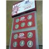 Image 2 : 2000 US SILVER PROOF SET (WITH BOX)