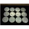 Image 1 : 12 ASSORTED SILVER CANADA 25 CENTS