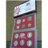 Image 2 : 2001 US SILVER PROOF SET (WITH BOX) (BETTER DATE)