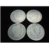 Image 1 : 4 ASSORTED BARBER QUARTERS (AS SHOWN)