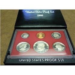 1980 US PROOF SET (WITH BOX)