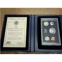 1968 US PROOF SET 40% SILVER HALF (AS SHOWN)