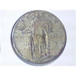 1927-S STANDING LIBERTY QUARTER (SEMI-KEY)