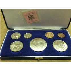 1970 NEW ZEALAND UNC SET IN BLUE CASE