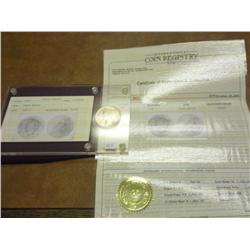 1925 PEACE SILVER DOLLAR ICR MS65/65