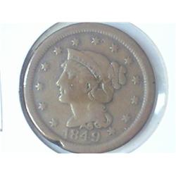 1849 US LARGE CENT
