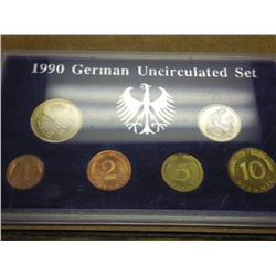 1990 GERMAN UNC SET