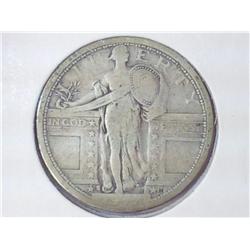 1917-S TYPE I STANDING LIBERTY QUARTER