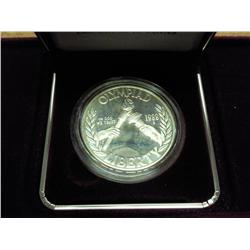 1988 US OLYMPIC SILVER DOLLAR PROOF
