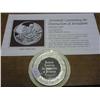 Image 2 : 2 OZ STERLING SILVER REMBRANDT MEDAL PF