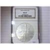 Image 1 : 2006 AMERICAN SILVER EAGLE NGC MS69