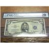 Image 1 : 1953-A $5 SILVER CERTIFICATE PMG (VERY FINE 20)