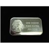 Image 1 : 1 TROY OZ .999 FINE SILVER INGOT
