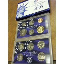 2005 US PROOF SET (WITH BOX)