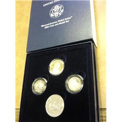 2005 WESTWARD JOURNEY NICKEL COIN & MEDAL SET