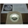 Image 2 : 2 OZ STERLING SILVER REMBRANDT MEDAL PROOF