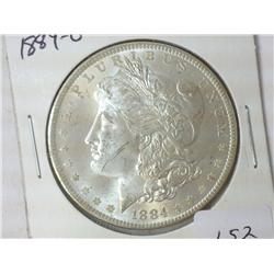 1884-O MORGAN SILVER DOLLAR (UNC)