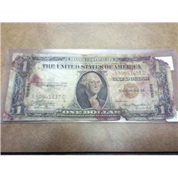 1935-A $1 SILVER CERTIFICATE HAWAIIAN OVERPRINT