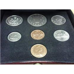 1977 CANADA DOUBLE CENT SET