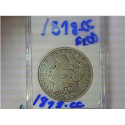 1878-CC MORGAN SILVER DOLLAR