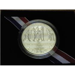 2010 AMERICAN VETERANS UNC SILVER DOLLAR